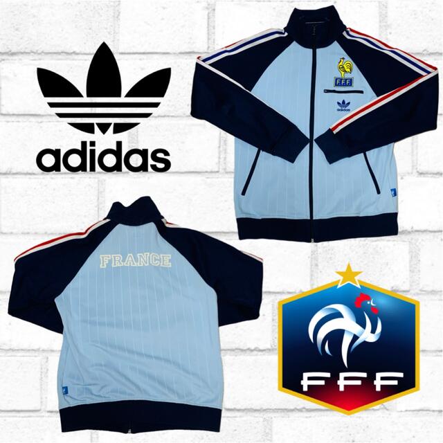 adidas - ADIDAS ORIGINALS フランス代表 1982 復刻ジャージの通販 by
