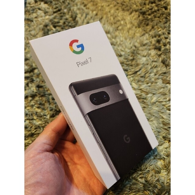 Pixel7 128gb 黒 SIMフリー 新品未使用 google storeスマートフォン/携帯電話