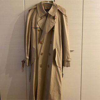 バーバリー(BURBERRY) トレンチコート(メンズ)(ホワイト/白色系)の
