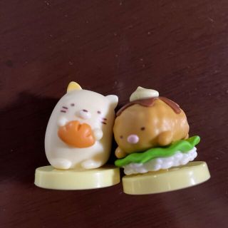 フルタセイカ(フルタ製菓)のすみっコぐらし チョコエッグ　ねこ&とんかつにぎり(キャラクターグッズ)