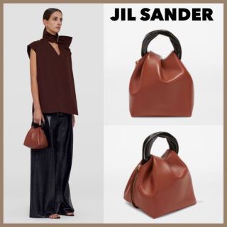 ジルサンダー(Jil Sander)のジルサンダー　クラッシュ　ハンドバッグ(ハンドバッグ)