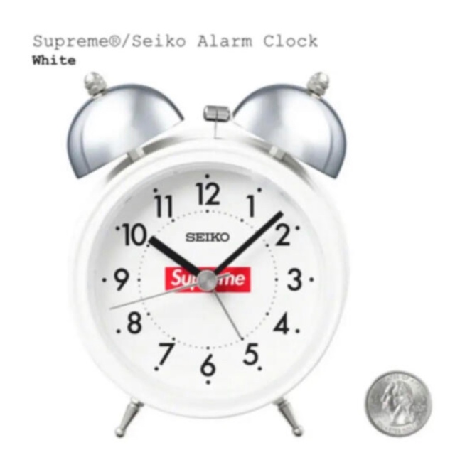 Supreme ／ Seiko Alarm Clock