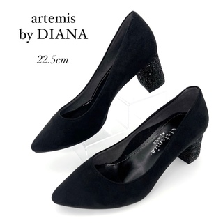 DIANA - ✨極美品✨アルテミスバイダイアナ 22.5cm パンプス ブラック グリッター