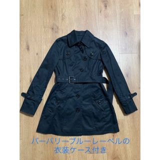 バーバリーブルーレーベル(BURBERRY BLUE LABEL)のバーバリーブルーレーベル　トレンチ　コート　衣装ケース　ウールライナー付き　36(トレンチコート)