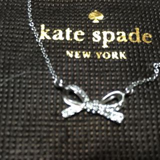 ケイトスペードニューヨーク(kate spade new york)のkate spade♡リボンネックレス♡(ネックレス)