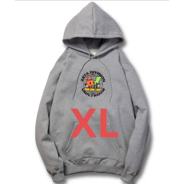 VaultRoom × ZETA Hoodie / GRAY | www.hartwellspremium.com