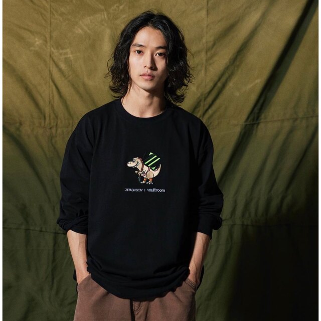 しかねます Vaultroom × Zetadivision L/S Tee Black Lの しかねます - theskinfit.com