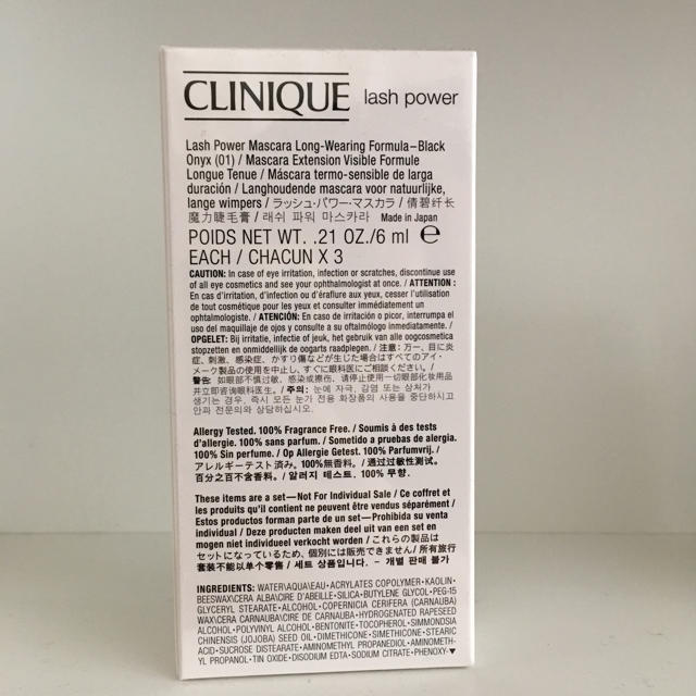 CLINIQUE(クリニーク)のくろみ様専用 コスメ/美容のベースメイク/化粧品(マスカラ)の商品写真