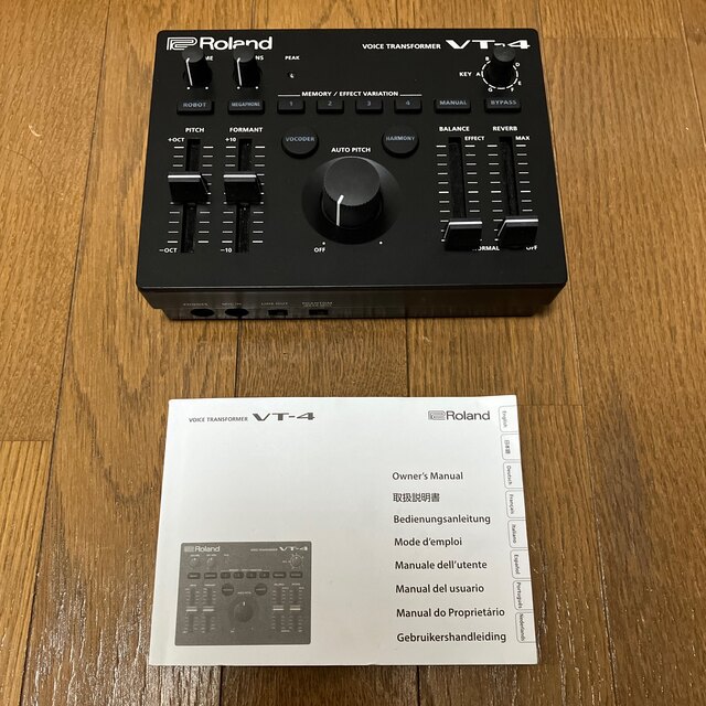 roland vt-4 voice transformer