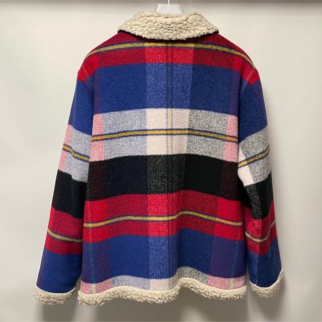 Supreme Plaid Shearling Bomber XL | www.cestujemtrekujem.com