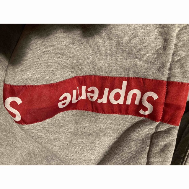 登坂着Supreme Logo Tape Zip Upスウェットパーカー - www