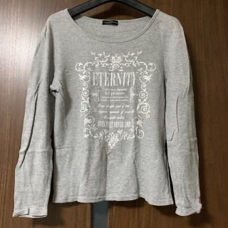 ロンT 長袖　グレー(Tシャツ(長袖/七分))