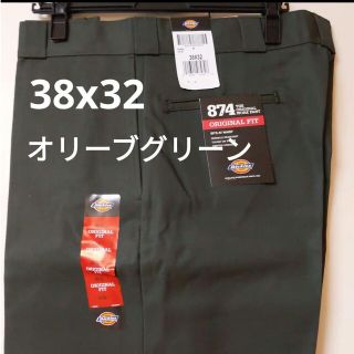 ディッキーズ(Dickies)の新品 38x32 OG ワークパンツ ディッキーズ オリーブグリーン(ワークパンツ/カーゴパンツ)