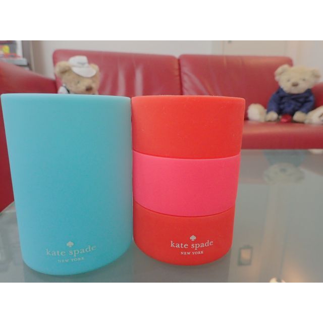 kate spade new york(ケイトスペードニューヨーク)のケイトスペード DRINK COZY セット kate spade 未使用品 インテリア/住まい/日用品のキッチン/食器(その他)の商品写真