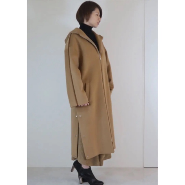 AERON アーロン ノーカラーコート-