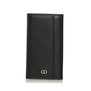 Dior ディオール S5695 4連キーケース ブラック レディース