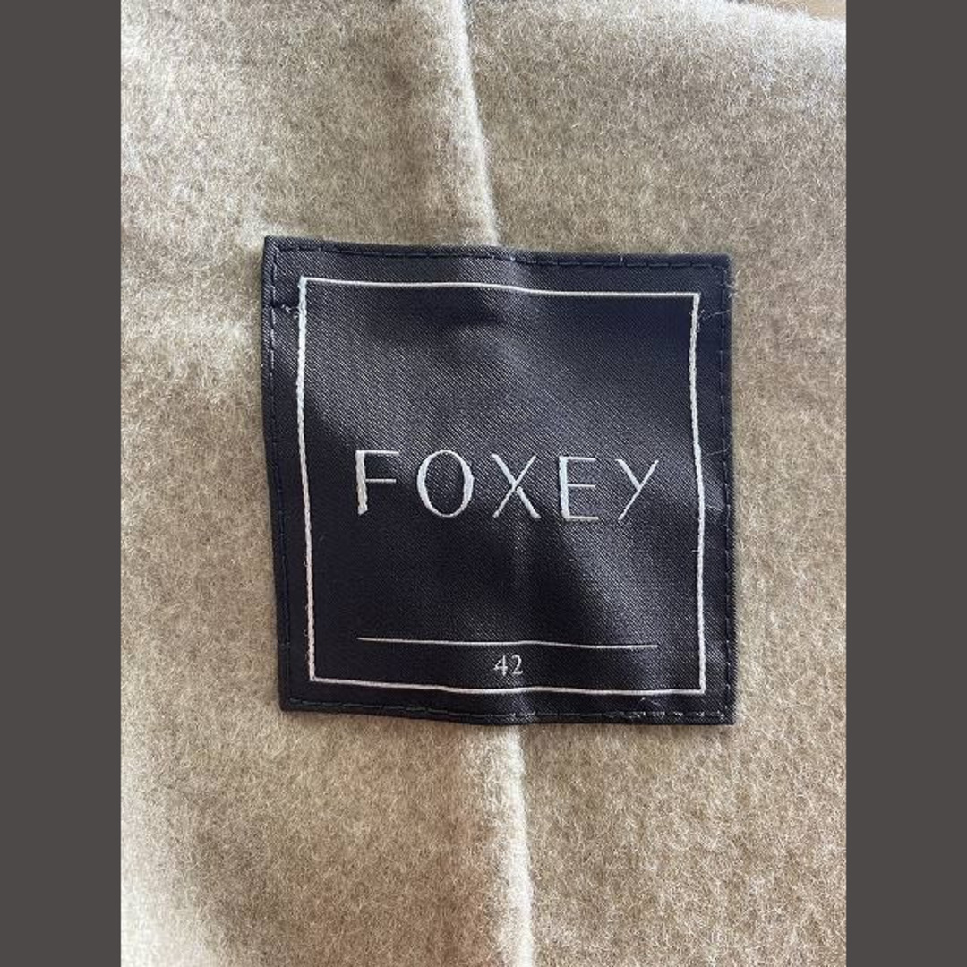 FOXEY(フォクシー)のフォクシー 最高峰ロシアンセーブルファー 毛皮 ダブルフェイス カシミヤ コート レディースのジャケット/アウター(毛皮/ファーコート)の商品写真