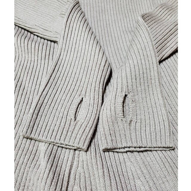 リムアーク High neck flare knit OP レディースのワンピース(ロングワンピース/マキシワンピース)の商品写真