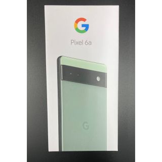 グーグルピクセル(Google Pixel)の【新品未使用】Google pixel6a 128GB セージ グリーン 緑(スマートフォン本体)