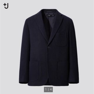 ユニクロ(UNIQLO)のUNIQLO ＋J ウールブランドオーバーサイズジャケット(テーラードジャケット)