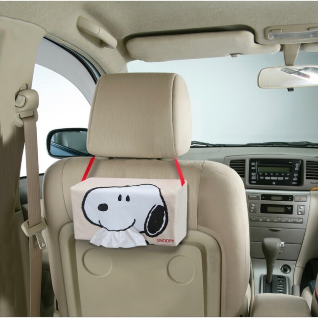 SNOOPY(スヌーピー)のスヌーピー　ティッシュケース インテリア/住まい/日用品のインテリア小物(ティッシュボックス)の商品写真