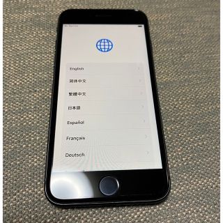 アイフォーン(iPhone)の美品 iPhone 8 64g 64gb スペースグレイ SIMフリー(スマートフォン本体)