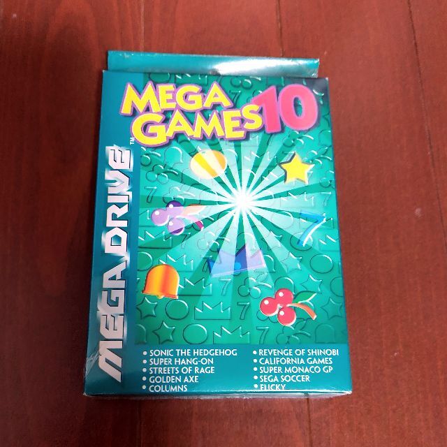 SEGA(セガ)の【新品・未開封】MEGA DRIVE Ⅱ海外版　MEGA GAMES 10＋1本 エンタメ/ホビーのゲームソフト/ゲーム機本体(家庭用ゲーム機本体)の商品写真