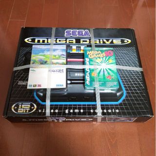 セガ(SEGA)の【新品・未開封】MEGA DRIVE Ⅱ海外版　MEGA GAMES 10＋1本(家庭用ゲーム機本体)