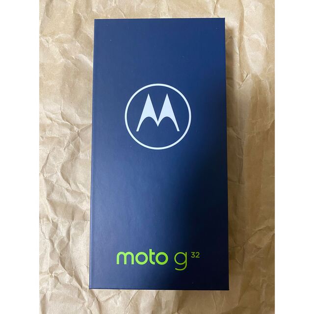 新品未使用 Motorola モトローラmoto g32 ミネラルグレイ