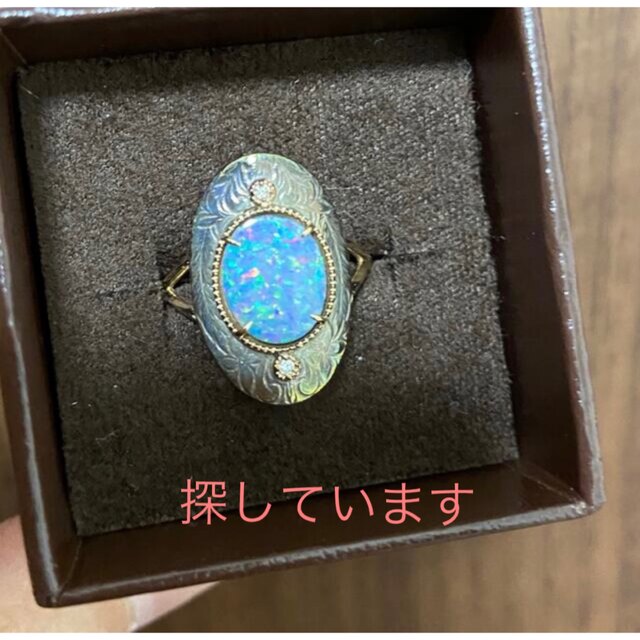 agete(アガット)のagete オパールリング レディースのアクセサリー(リング(指輪))の商品写真