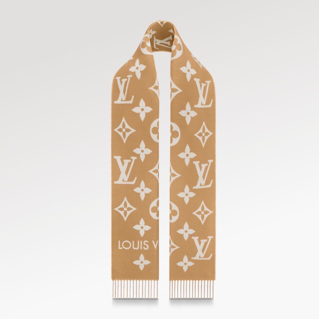 LOUIS VUITTON(ルイヴィトン)のクーポン期間値下げ！ルイヴィトン  マフラー　 レディースのファッション小物(マフラー/ショール)の商品写真