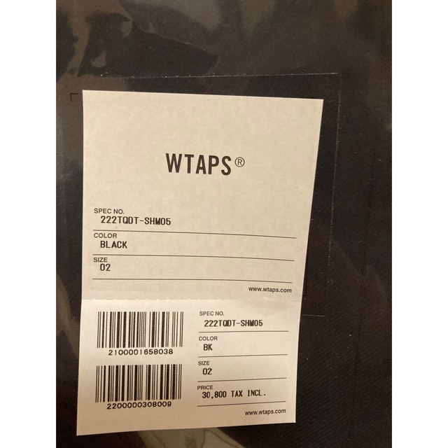 Mサイズ 22AW WTAPS LEAGUE 02 / LS / COTTON 1