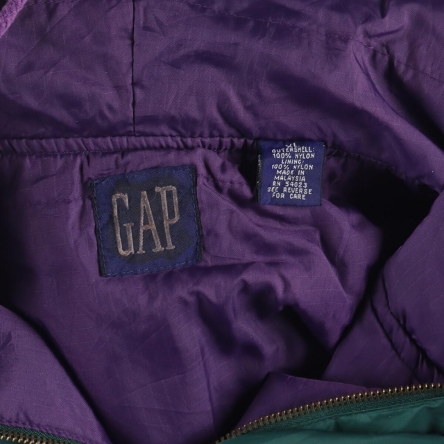 GAP - 古着 90年代 ギャップ GAP オールドギャップ 中綿入り