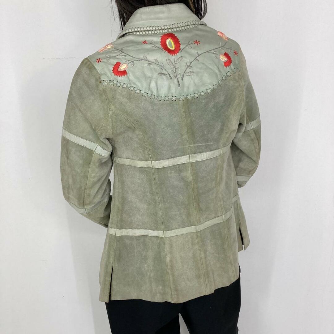 通販HOT ヤフオク! - 70年代 CHAR レザージャケット スウェード ンテ