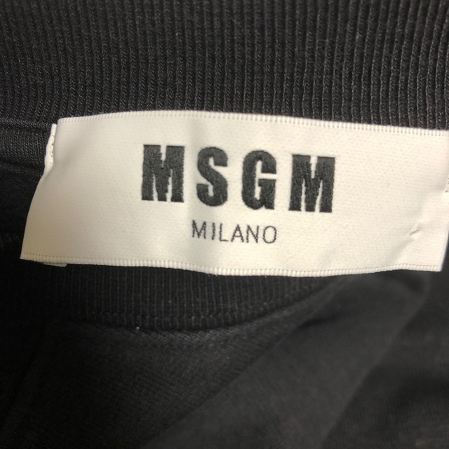 MSGM milano miniロゴ スウェット ユニセックス