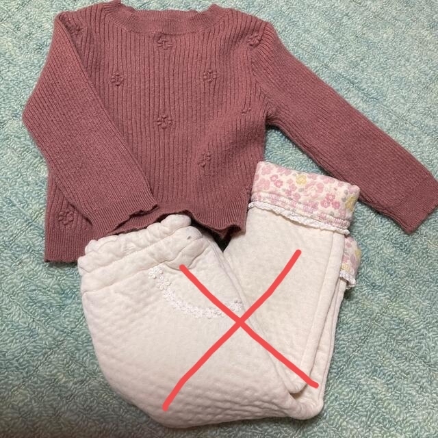 coeur a coeur(クーラクール)のpetit mainセーター キッズ/ベビー/マタニティのベビー服(~85cm)(ニット/セーター)の商品写真