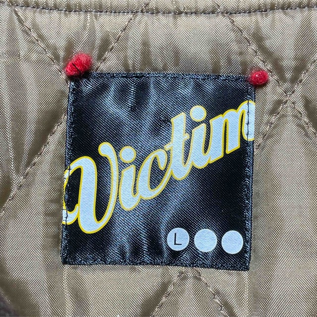 VICTIM(ヴィクティム)のVICTIM ヴィクティム ブルゾン トレンチコート size L メンズのジャケット/アウター(トレンチコート)の商品写真