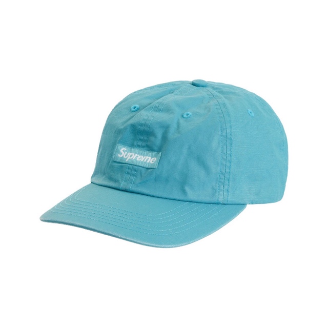 希少Supreme Small Box Coated Linen 6-Panel 【返品?交換対象商品