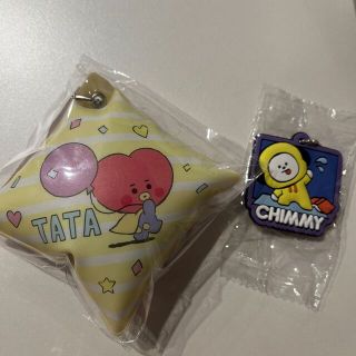 くら寿司　BT21 クッション型チャーム、オリジナルラバーマスコット(キャラクターグッズ)