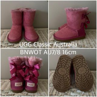 エミュー(EMU)のUGG Classic Australia ムートンブーツ 新品未使用　16cm(ブーツ)