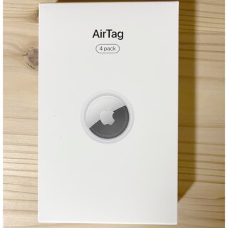 アップル(Apple)のApple AirTag 4pack 4個入り　新品未開封(その他)