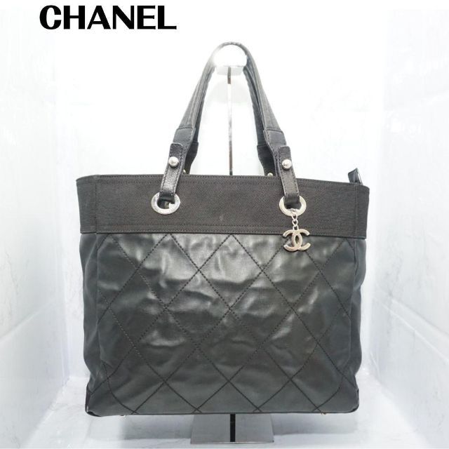 CHANEL - 【美品】CHANEL シャネル パリビアリッツMM トートバッグの通販 by Shu@RISU｜シャネルならラクマ