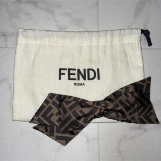 フェンディ(FENDI)のFENDI★リボン★バレッタ(バレッタ/ヘアクリップ)