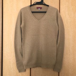 メゾンキツネ(MAISON KITSUNE')のさらにお値下げ！【LE BON MARCHÉ】ニット Vネック 定番 シンプル(ニット/セーター)