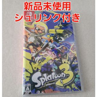 スプラトゥーン3　新品未使用(家庭用ゲームソフト)