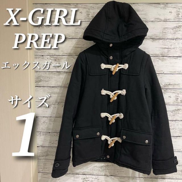 xgirl エックスガール ダッフルコート 珍しい 3800円引き ...