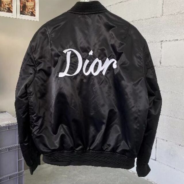 dior ディオール リボンロゴ ボンバージャケット - www.husnususlu.com