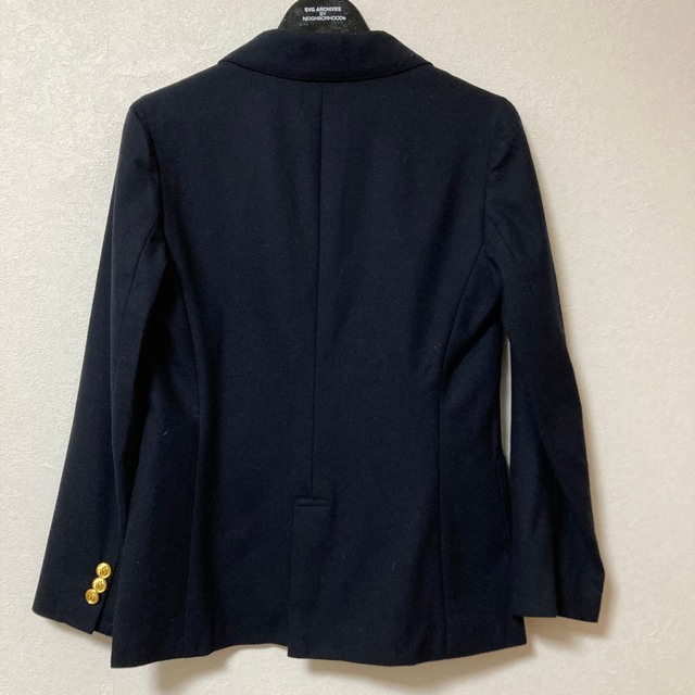 J.PRESS(ジェイプレス)のJ.PRESS　紺ブレ　テーラードジャケット　ウール　金ボタン レディースのジャケット/アウター(テーラードジャケット)の商品写真