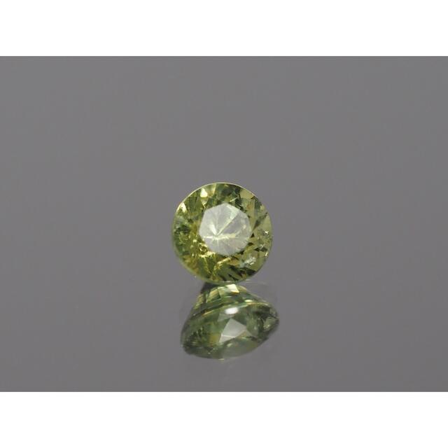 素材/材料デマントイドガーネット　ルース　約0.43ct 〔3〕