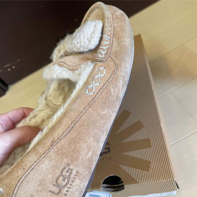 UGG モカシン　ベージュ US5 22cm